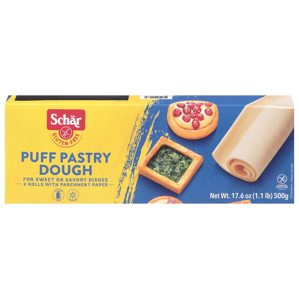 Schär Puff Pastry Dough, Gluten-Free | Instacart