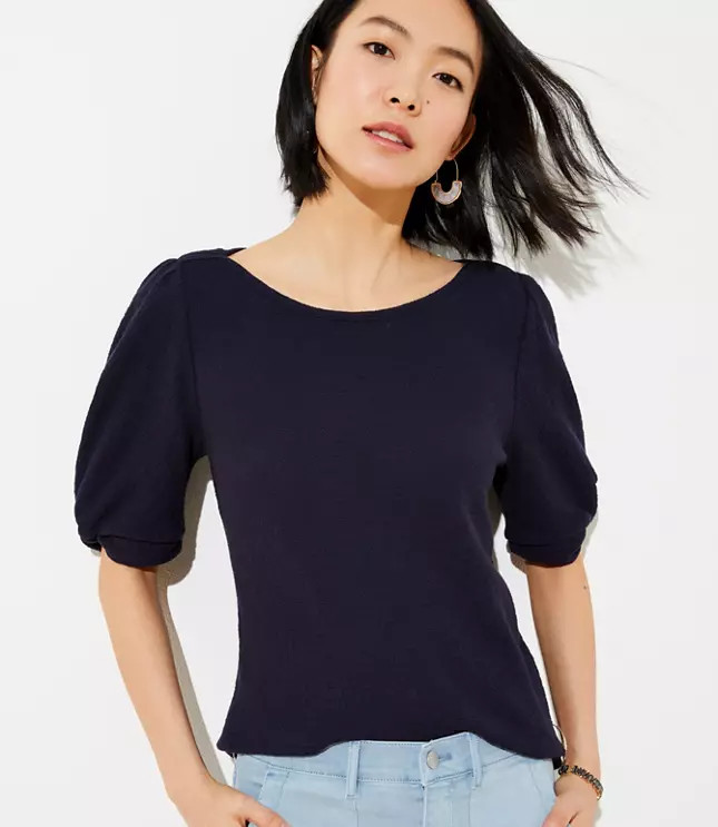 Puff Sleeve Tee | LOFT