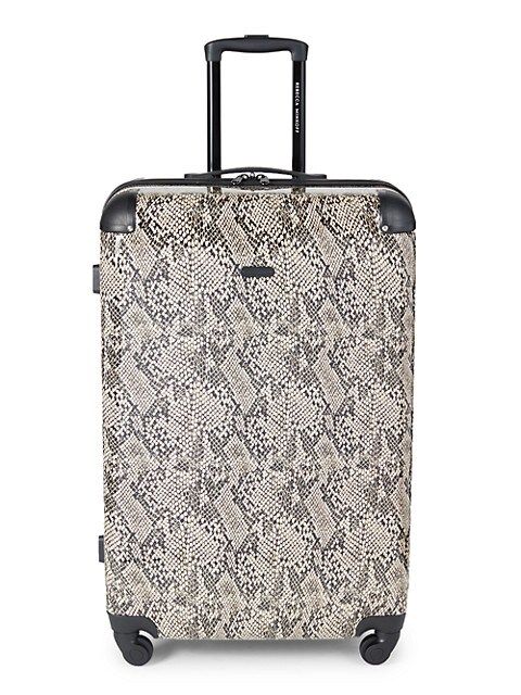 Pippa 28-Inch Snakeskin-Print Suitcase | Saks Fifth Avenue OFF 5TH (Pmt risk)