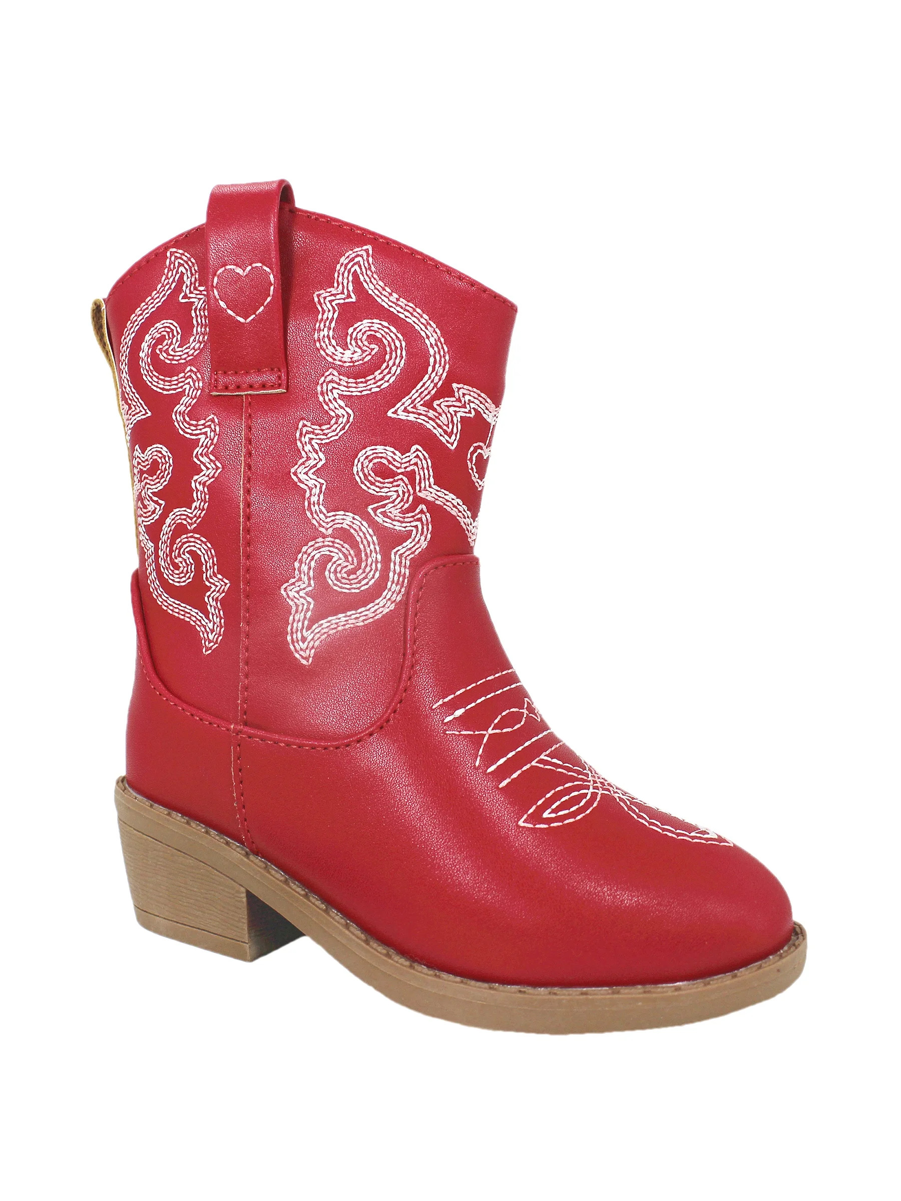 Pawz Little and Big Girls Western Boots, Sizes 5-3 | Walmart (US)
