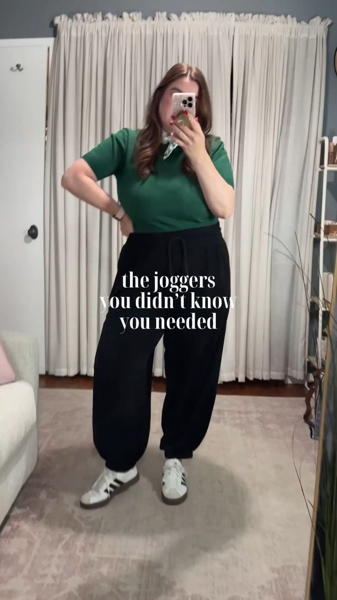 If you know, you know — when you repurchase something in multiple colors, it's the real deal.

These FLX Lightweight Solace Joggers from Kohl's are my current obsession and honestly one of the best midsize style finds I've come across. They're lightweight, have a high-rise waist, and the fit is chef's kiss for a midsize work from home outfit or a quick errands run. I'm in the Mineral Black color and it goes with everything.

Whether you're putting together a midsize corporate casual look or just need something cute and comfortable for WFH days, these are it. Elastic waistband, side pockets, and machine washable — practical girlies, this one's for us.

Sizes range from XS–XXL (regular + long inseam options too!). Currently on sale! Shop through my LTK link below.

#LTKootd #LTKdayinmylife #LTKMidsize