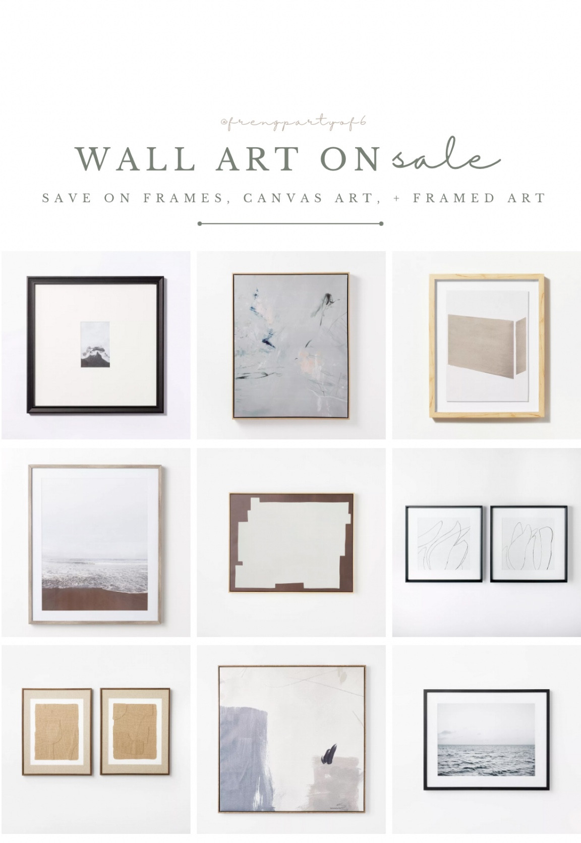 Wall art, frames, and canvas art on sale!

Studio McGee, Target find

#LTKhome #LTKFind #LTKsalealert