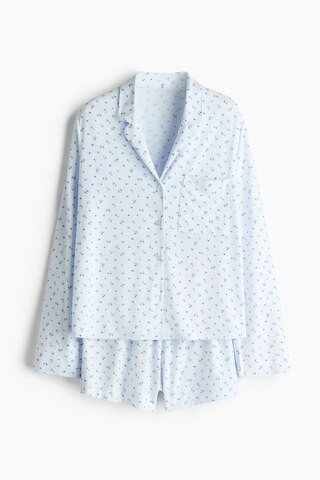 H & M - Viscose-Blend Pajamas - Blue | H&M (US + CA)