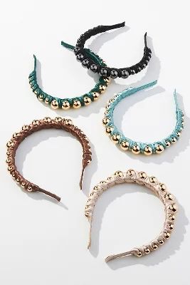 Silky Bauble Headband | Anthropologie (US)