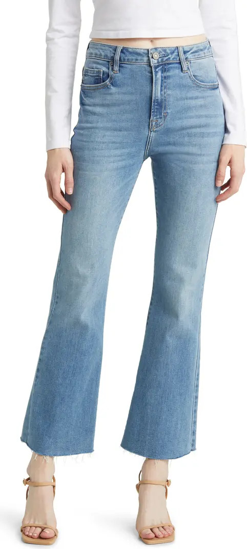 HIDDEN JEANS Raw Hem Bootcut Jeans | Nordstrom | Nordstrom