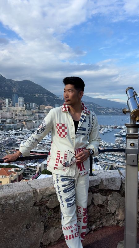 Rocking my Deux Ex Machina set in Monaco 🏎️ 

#LTKMens #LTKTravel