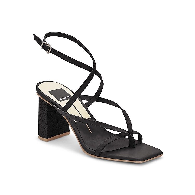 Dolce Vita Paroo Sandal | Women's | Black | Size 7 | Sandals | Ankle Strap | Block | DSW