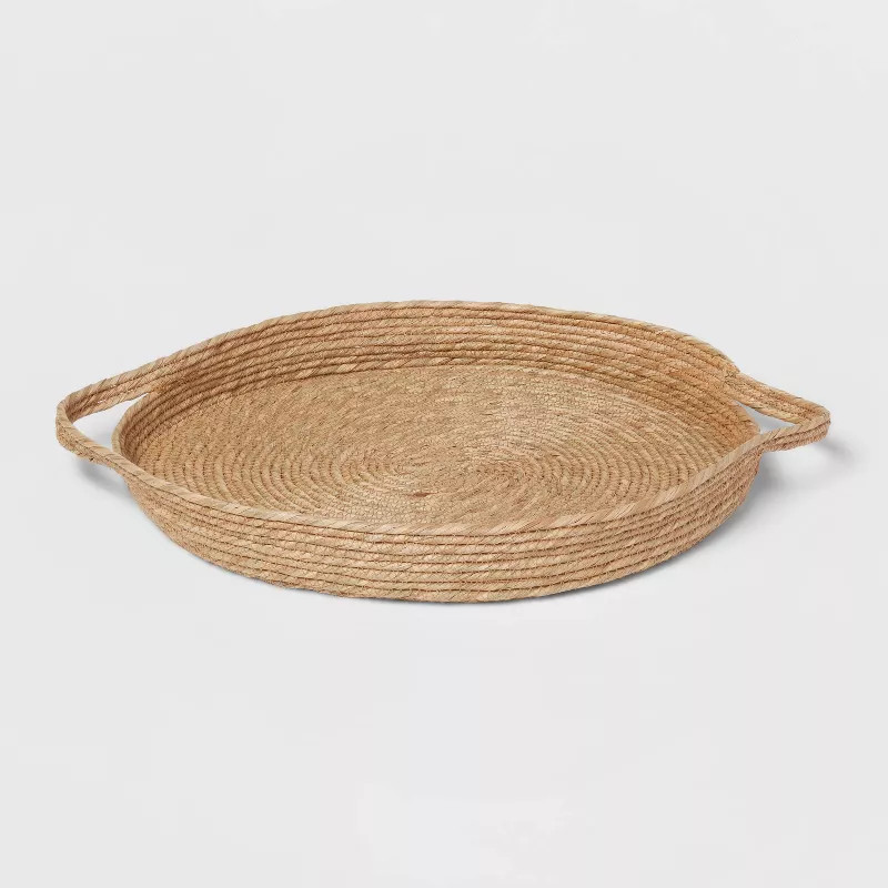 16" x 15" Seagrass Serving Tray - Threshold™ | Target