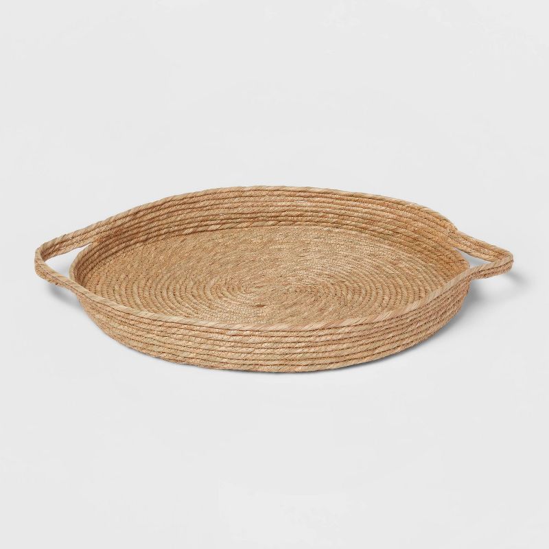 16" x 15" Seagrass Serving Tray - Threshold™ | Target