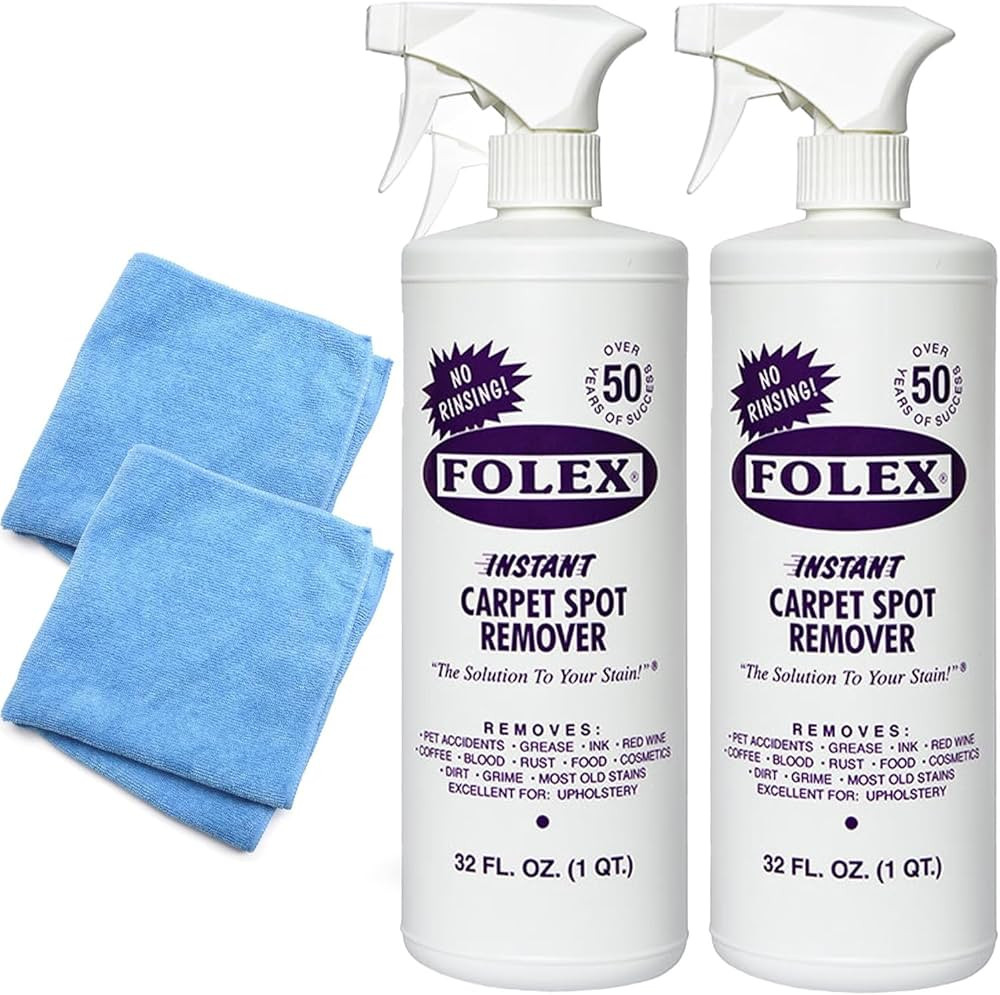 Black Swan Distributors - 2 FOLEX Instant Carpet Spot Removers (32 oz) & Reusable Microfiber Clea... | Amazon (US)