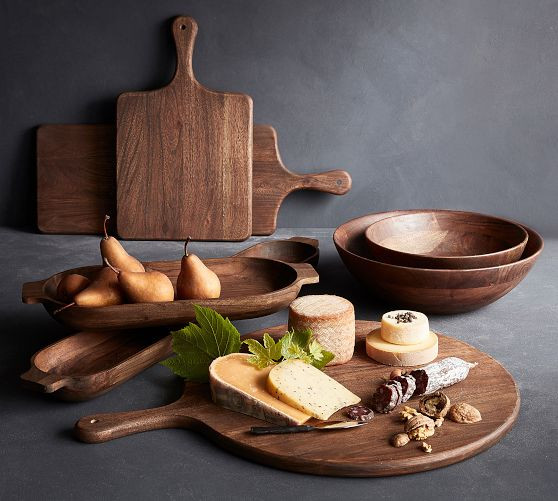Chateau Acacia Wood Cheese Boards | Pottery Barn (US)