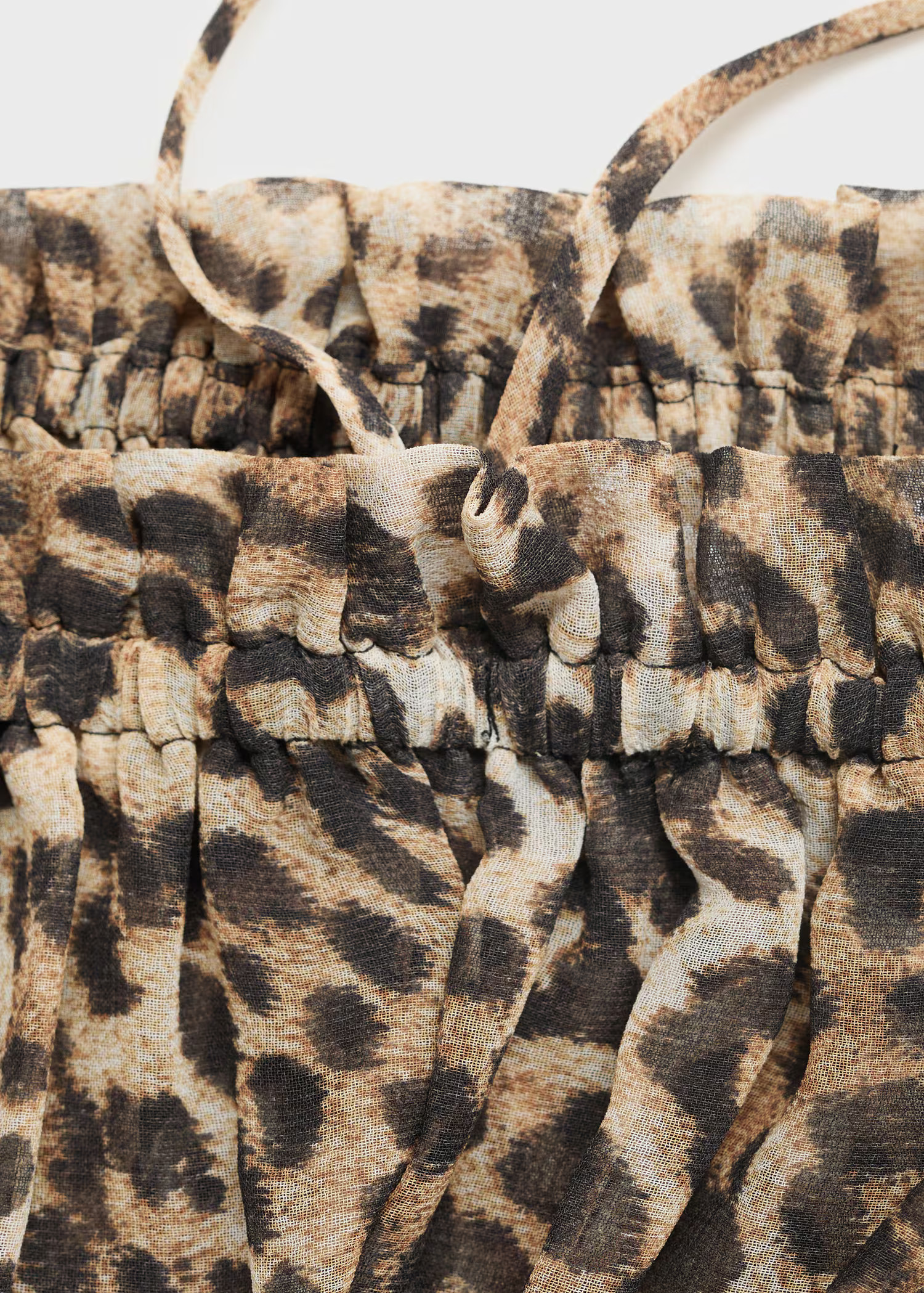 Leopard-print maxi-dress - Women | MANGO United Kingdom | MANGO (UK)