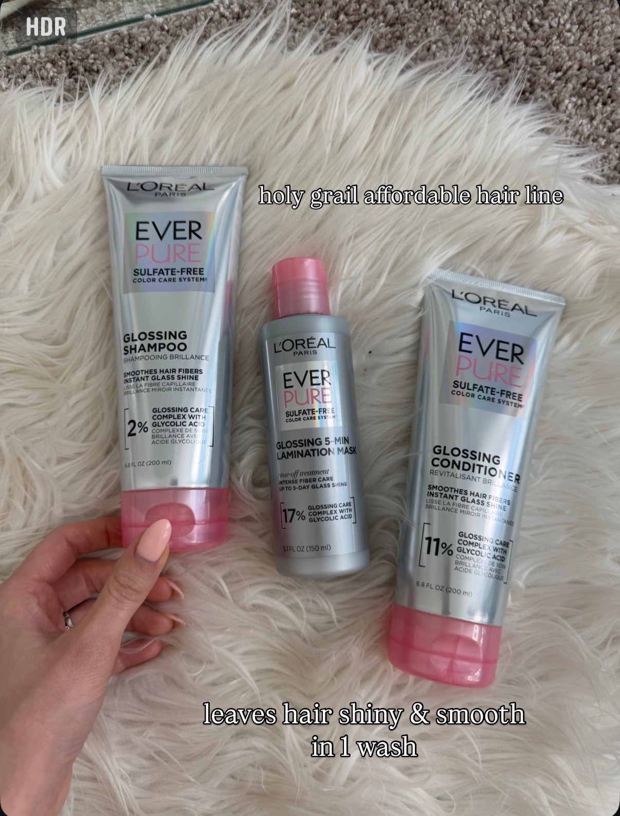 Favorite affordable haircare line! Leaves hair shiny & soft in 1 wash 

#LTKgrwm #LTKBeauty #LTKselfcare