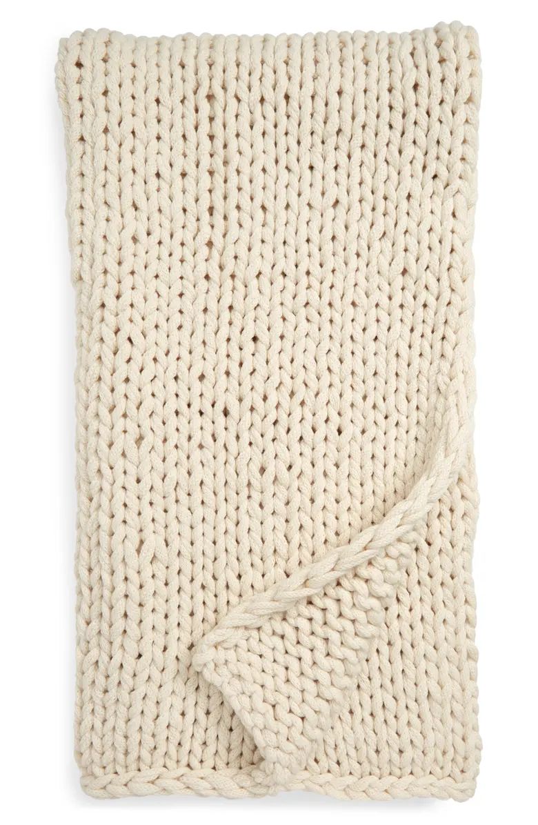 Treasure & Bond Jersey Rope Throw Blanket | Nordstrom | Nordstrom