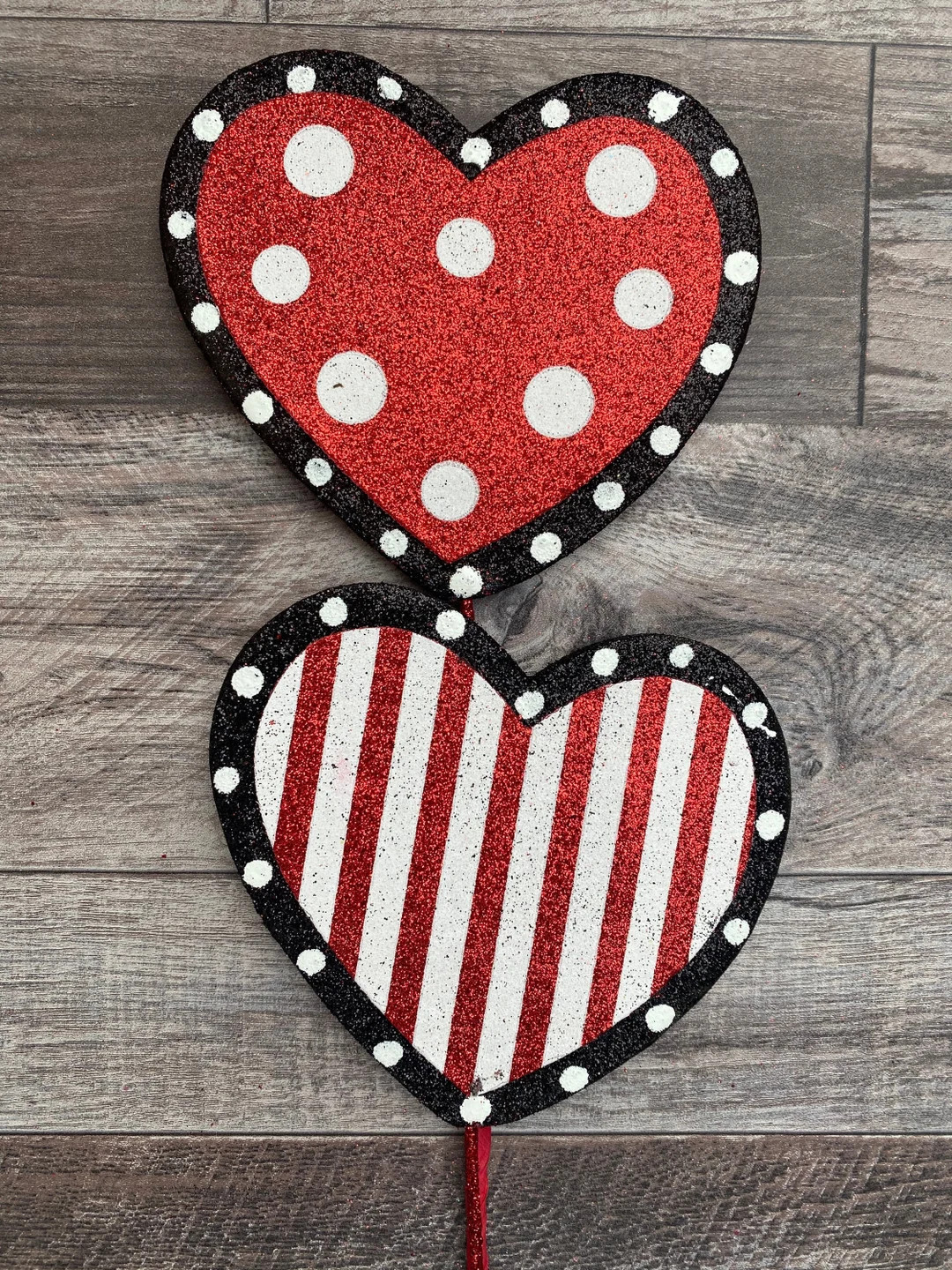 Valentine Floral Spray, Heart Spray, Floral Spray, Floral Pick, Valentine Pick - Etsy | Etsy (US)