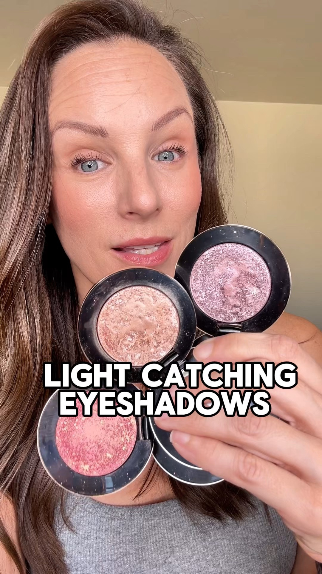 Fuzz is the warm pink shade that feels like peach, gold, and champagne all wrapped into one dimensional glow. It can be worn soft or built up to a shiny, foiled finish depending on how you apply it. This multichrome shadow stays in place all day with zero fallout, making it perfect for a quick one-and-done warm pink look. #makebeauty #makebeautyeyeshadow #eyeshadow #beautyover40

#LTKgrwm #LTKBeauty #LTKOver40