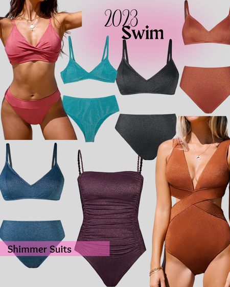 Shimmer Swimsuits from Amazon for summer 2023 all under $35! 

Swimsuits, bikinis, one piece swimsuit, summer outfits, summer fashion, beach outfits, vacation outfits 

#LTKswim #LTKunder50 #LTKSeasonal