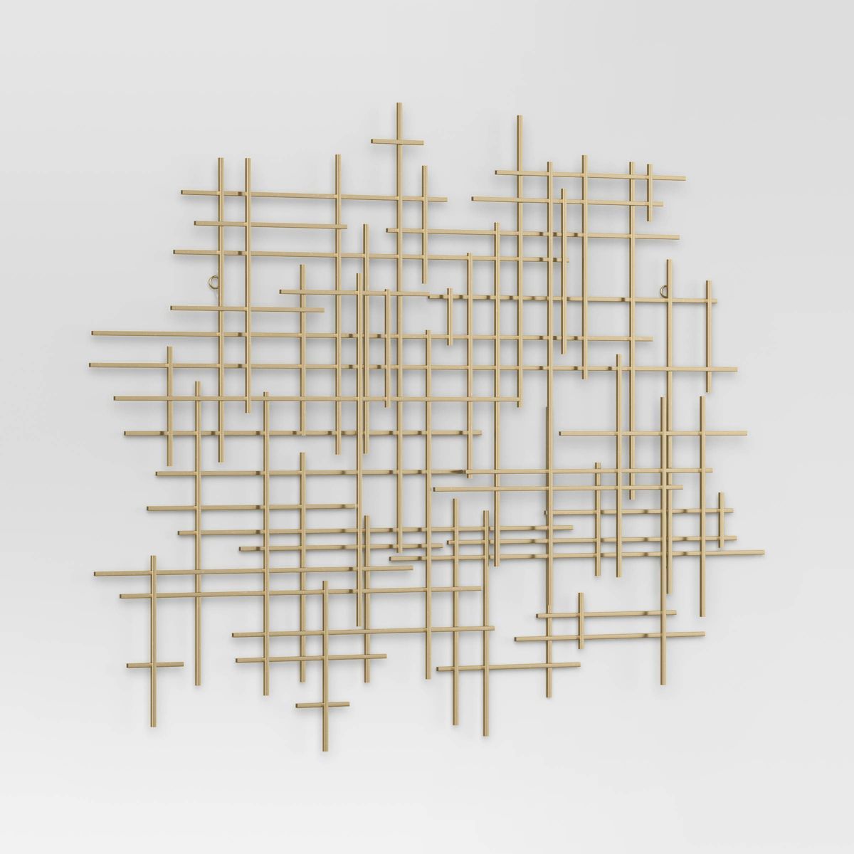 36"x30" Mid-Century Metal Wall Décor Gold - Project 62™ | Target