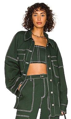BY.DYLN Cooper Jacket in Green from Revolve.com | Revolve Clothing (Global)