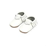 Freshly Picked - Soft Sole Leather Moccasins - Baby Girl Boy Shoes - Multi-Color (1, Bright White) | Amazon (US)