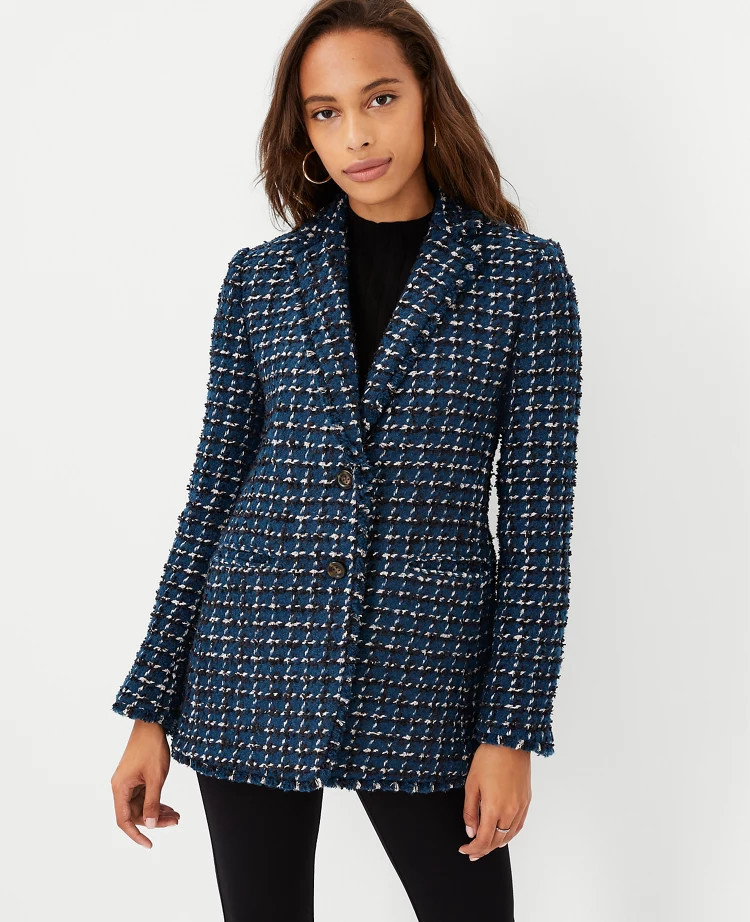 The Greenwich Blazer in Tweed | Ann Taylor (US)