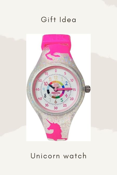 Gift idea: unicorn watch

#LTKkids #LTKGiftGuide #LTKfindsunder50