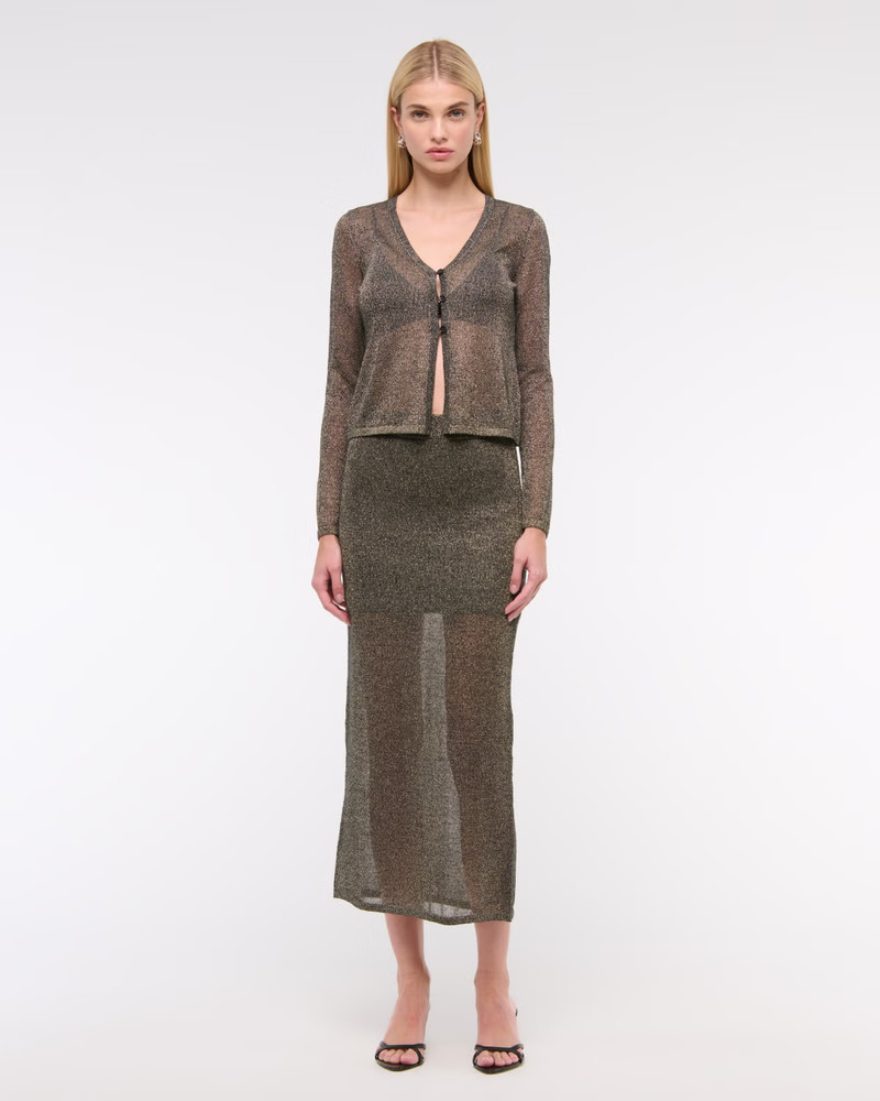 Sweater Maxi Skirt | Abercrombie & Fitch (US)