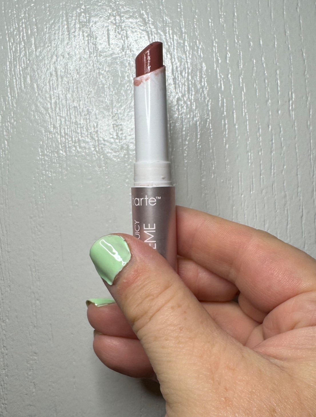 The Tarte Juicy balm is so pretty, and easy to wear. This one’s currently in my Project Pan (spoiler alert), and they’re BOGO today for National Lipstick Week!

#LTKBeauty #LTKStyleTip #LTKSaleAlert