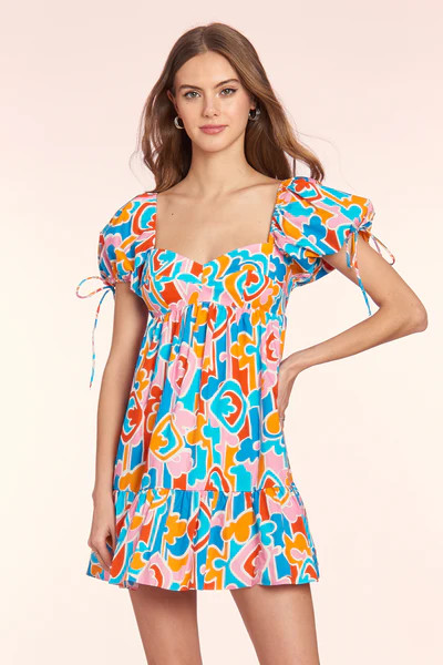 Sicily Dress in Miami Print | Amanda Uprichard