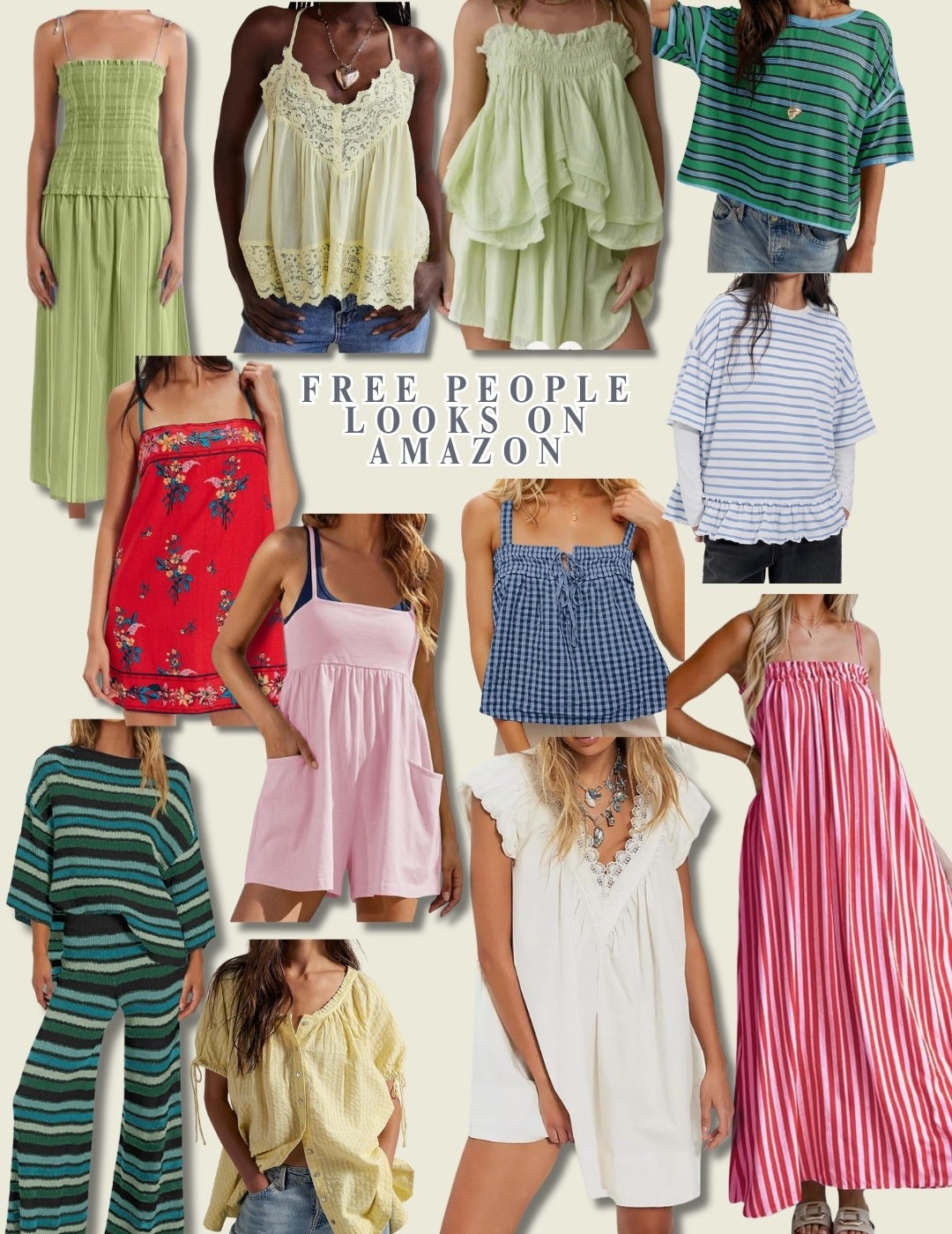 Free People looks on an Amazon budget!!!!! Nothing better 👏💛

#LTKSeasonal #LTKgrwm #LTKmomlife
