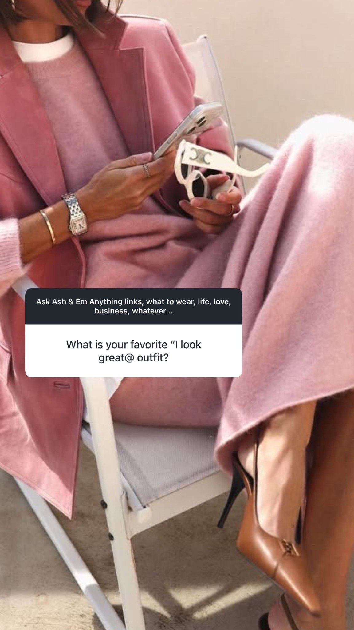 the uniform for when we want to look amazing in an instant 