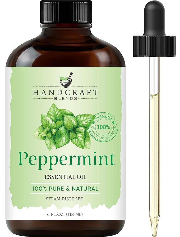 Handcraft Blends Peppermint Essential Oil – Huge 4 Fl Oz – 100% Pure and Natural – Premium ... | Amazon (US)