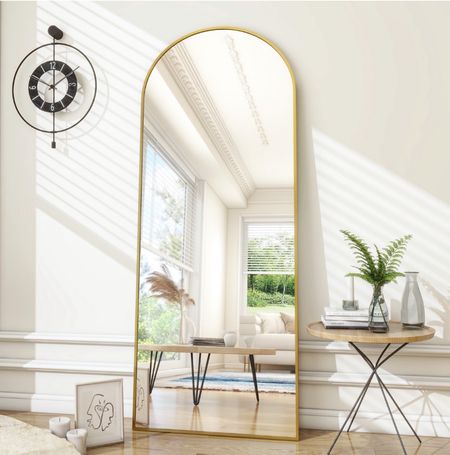 71 x 26 full body mirror from Walmart under $100! 

#LTKMostLoved #LTKfindsunder100 #LTKhome