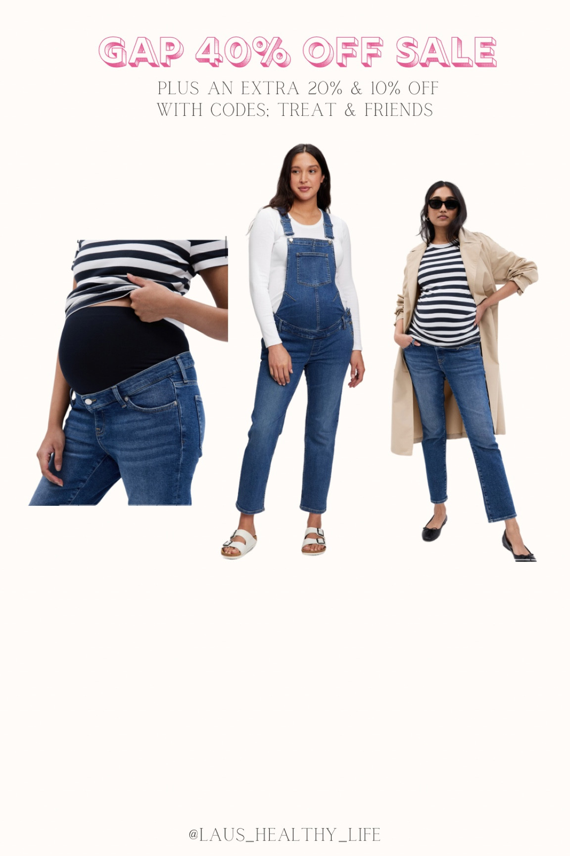 Gap sale- Maternity jeans and maternity overalls


#LTKsalealert #LTKbump #LTKfindsunder100