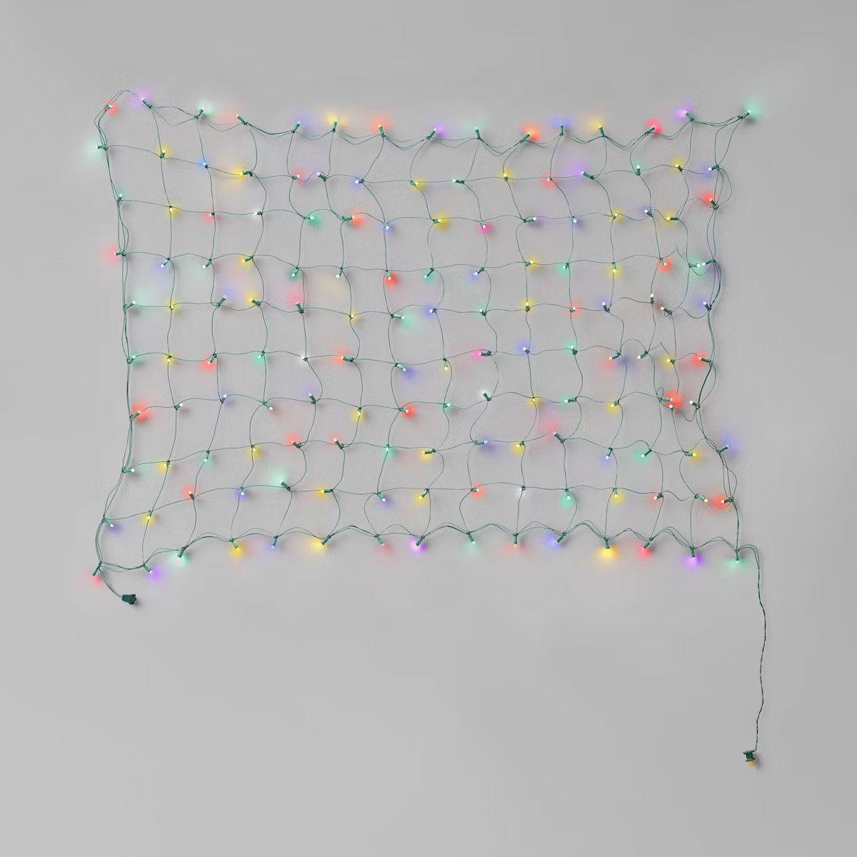 4'x6' Concave LED Christmas Net String Lights with Green Wire - Wondershop™ | Target