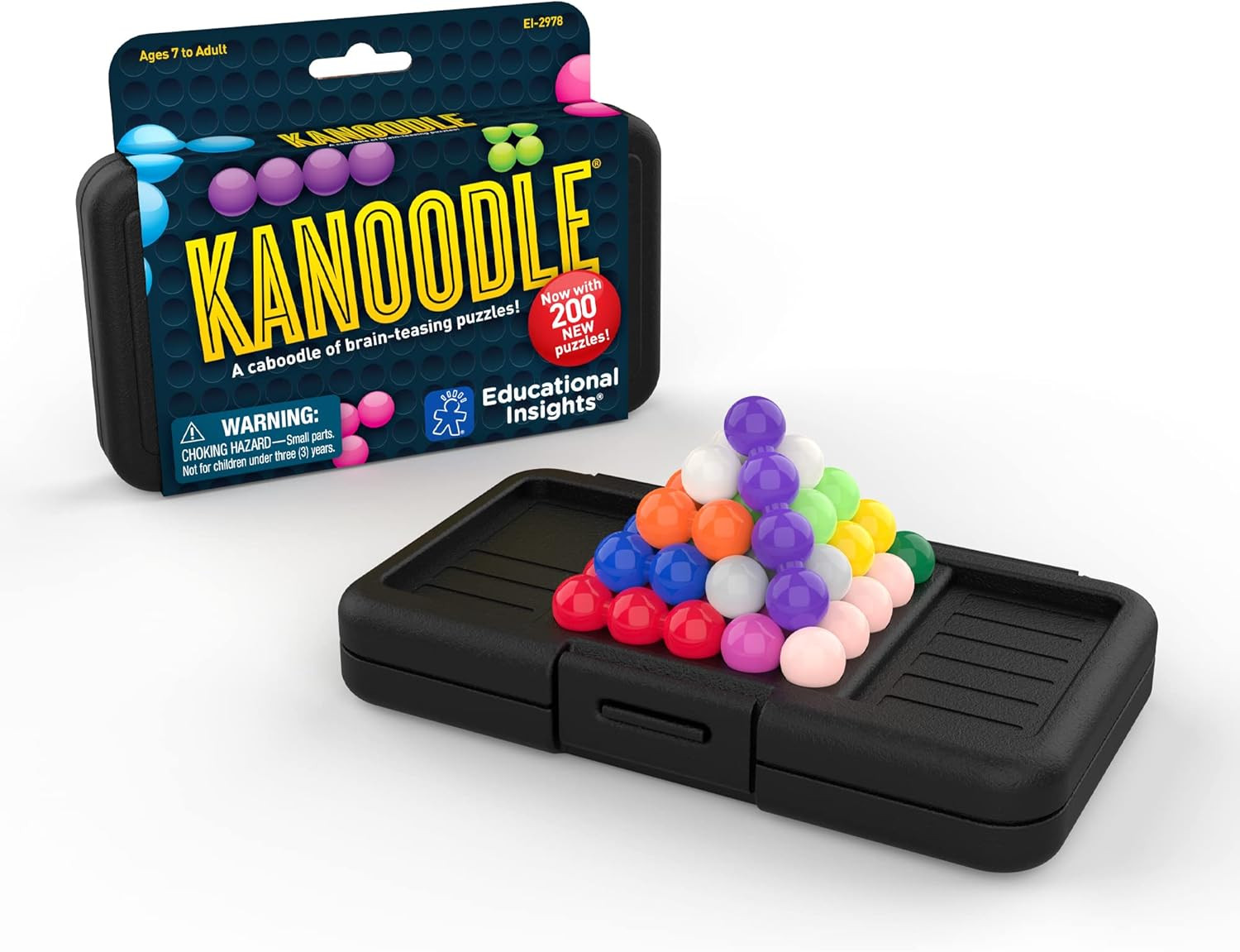 Educational Insights Kanoodle 3D Brain Teaser Puzzle Game, Featuring 200 Challenges, Addictive So... | Amazon (US)