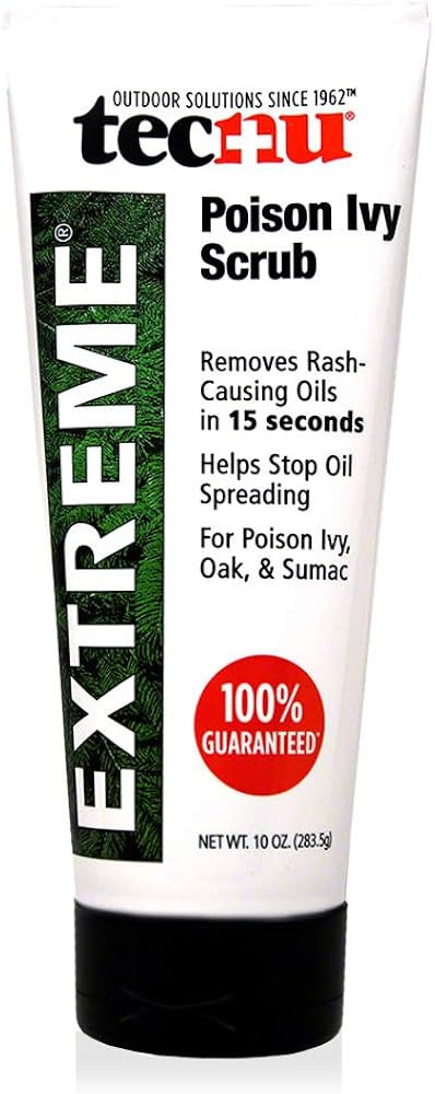 Tecnu Extreme Poison Ivy & Oak Scrub, 10 Oz, Removes Poisonous Plant Oils That Cause Rash and Itc... | Amazon (US)