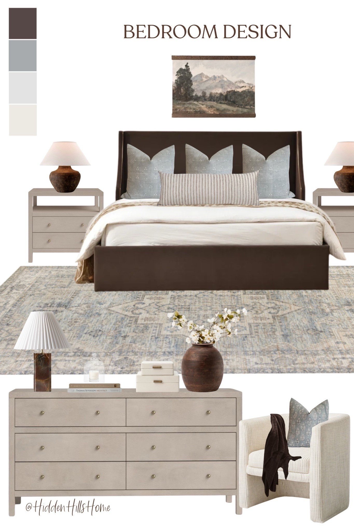 Bedroom decor, bedroom mood board, primary bedroom design, master bedroom decor ideas, cozy coastal bedroom inspiration #bedroom #LTKStyleTip


#LTKSaleAlert #LTKSeasonal #LTKHome