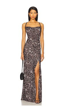 Free People x Intimately FP Concrete Jungle Maxi Slip In Black Combo from Revolve.com | Revolve Clothing (Global)