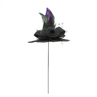 Feather & Rose Purple Witch Hat Pick by Ashland® | Michaels | Michaels Stores