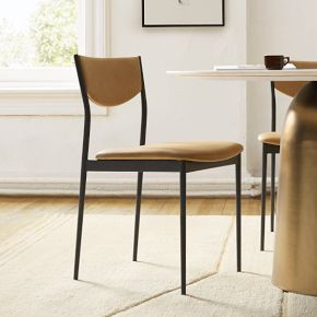 Alessio Leather Dining Chair | West Elm (US)