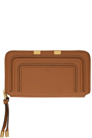Brown Marcie Wallet | SSENSE