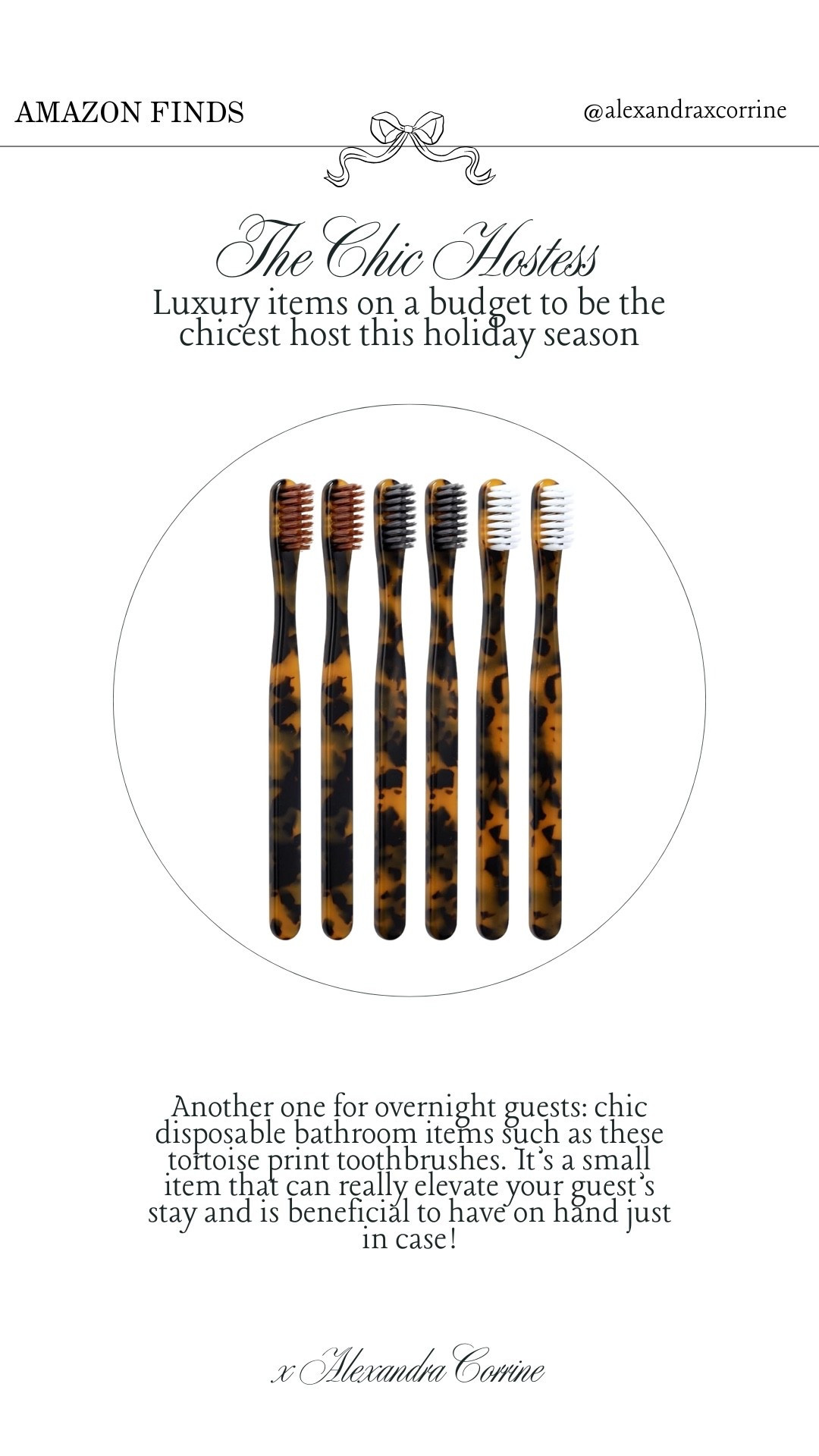 Chic hostess essentials from Amazon: Toothbrushes 🤎

Hosting, Amazon home finds, Amazon finds, luxury on a budget, bougie on a budget, host, holiday hosting essentials, bathroom, guest favors, disposable, bathroom essentials 

#LTKHome #LTKHoliday