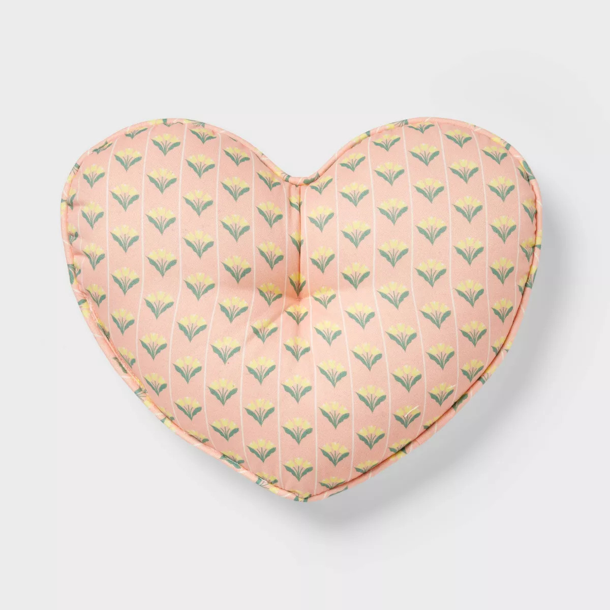 Heart Reversible Mini Decorative Pillow White - Pillowfort™ | Target