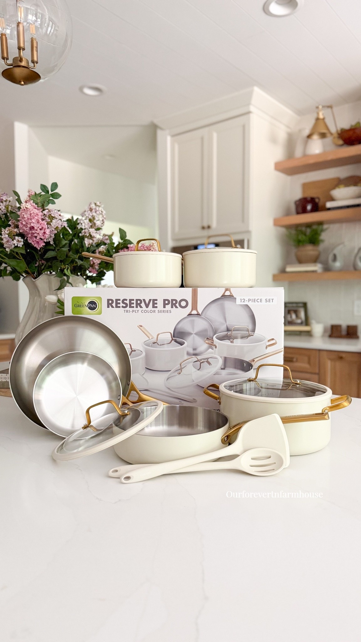 Another GreenPan set I shared on Instagram but somehow never linked here! 🤍

After loving my Reserve Pro ceramic cookware so much, I added the Reserve Pro Stainless Steel set to my kitchen so I’d have both options depending on what I’m cooking. I have the color Cream, which gives you that beautiful light exterior with an uncoated stainless steel cooking surface.

It’s dishwasher safe, works on all stovetops including induction, and is oven + broiler safe. Linking my set here!

@greenpan

#LTKfoodie #LTKHome