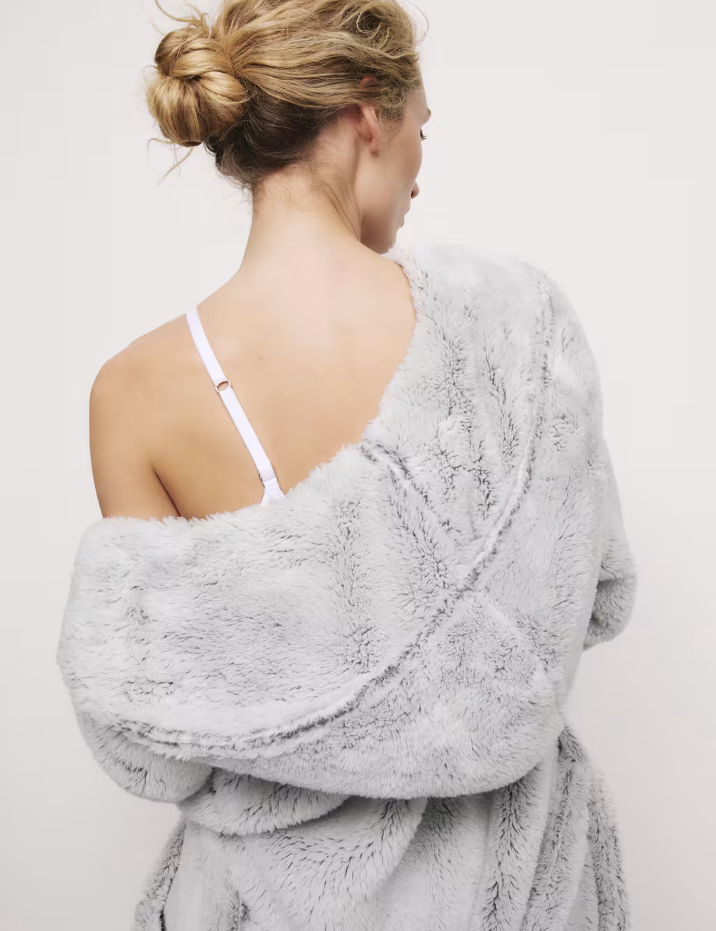 Fleece Hooded Dressing Gown | Marks & Spencer (UK)