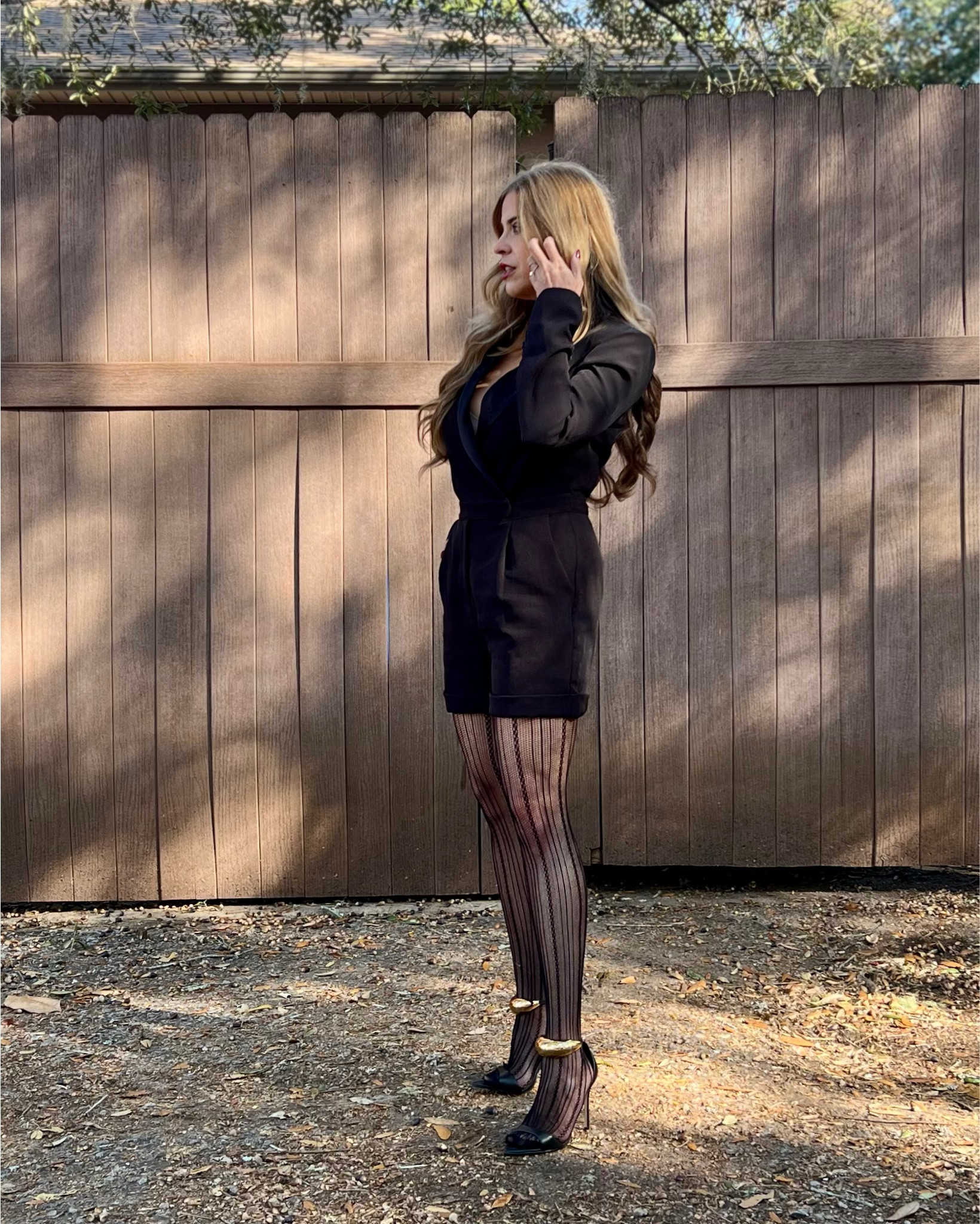 ✨Holiday soirées call for a look that’s sharp, sleek, and effortlessly elevated.✨
Blazer-inspired tailoring, luxe textured tights, and a touch of gold—because the best festive outfits blend sophistication with a little sparkle. This is your sign to step into the holidays clean lines and a statement heel.

#HolidayStyle #FestiveFashion #ChicAndClassy #HolidayOutfitInspo #EveningElegance #SophisticatedStyle #WinterWardrobe #PartySeasonReady #StyleInfluencer #OOTDInspo


#LTKHoliday #LTKootd #LTKPetite