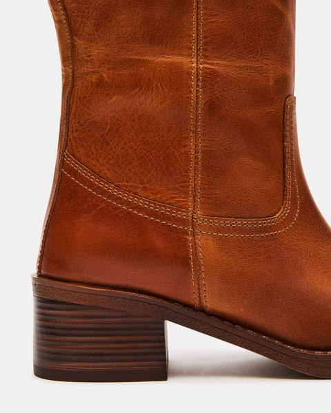 NENA COGNAC LEATHER | Steve Madden (US)