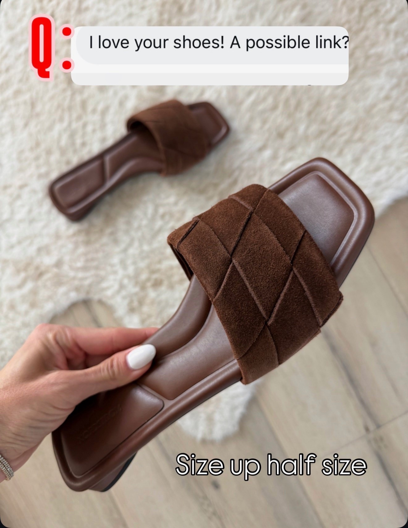 These sandals are even prettier in person. The woven detail gives them such an elevated designer look, and the brown suede color goes with literally everything. I’ve been reaching for them nonstop with jeans, dresses, and vacation outfits. Definitely size up a half size!

Brown sandals, woven sandals, designer inspired shoes, summer sandals, vacation shoes, neutral accessories, chic sandals, suede sandals, elevated basics, everyday sandals, spring fashion, resort wear style, stylish flat sandals, annabrstyle

#LTKSeasonal #LTKTravel #LTKootd