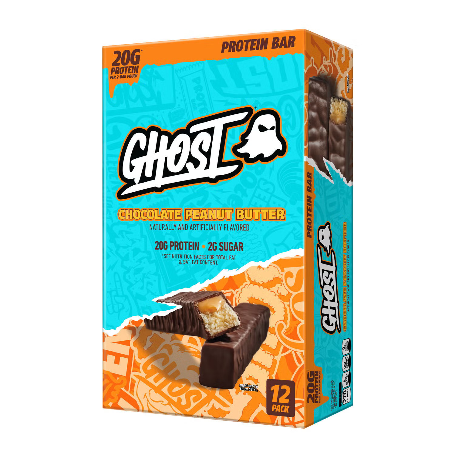 Protein Bar - Chocolate Peanut Butter (12 Bars) | GNC